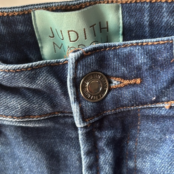 Judith March High Rise straight fit distressed Jeans size 7/27 - Picture 4 of 9